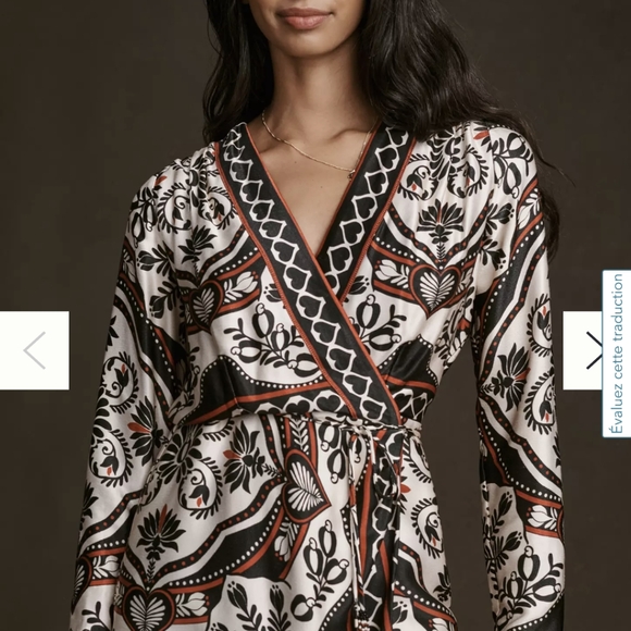 FARM Rio Black and White Mini Dress with Red Details - Picture 10 of 10